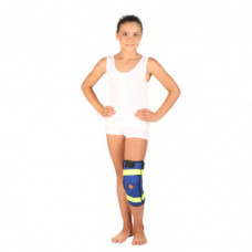 Детский бандаж на коленный сустав с пружинными ребрами жесткости Тривес T-8530