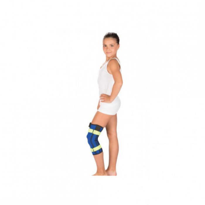 Детский бандаж на коленный сустав с металлическими шарнирами Тривес Т-8532