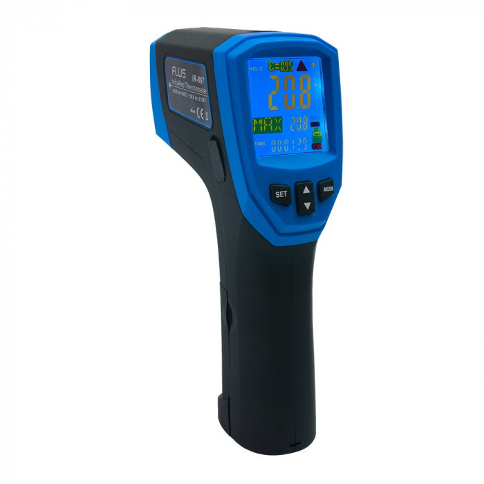 Инфракрасный термометр - пирометр Flus IR-867