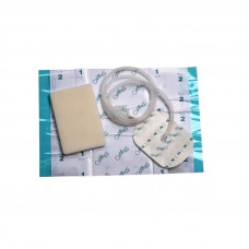 Комплект для вакуумной терапии ран: повязка белая, большая 15х10х1см и аксессуары 