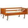 Медичне функціональне дерев'яне ліжко на колесах (2 секції), OSD-93