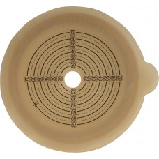 Пластина для двокомпонентного калоприймача, розмір стоми:12-70 мм (10 шт/упак)