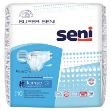 Подгузники для взрослых Seni Super Large 10 шт