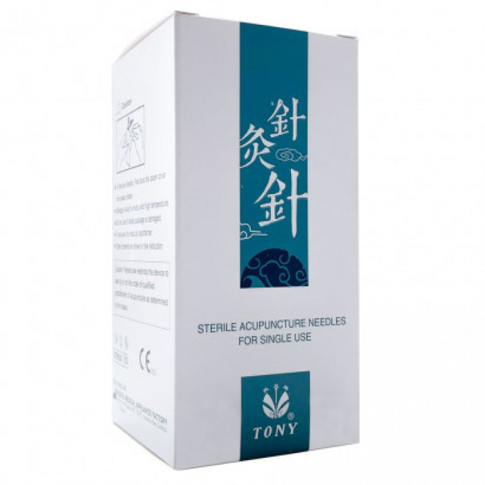 Серебряные иглы для акупунктуры 0,30 х 50 (100 шт.) SAN-SILVER-30-50-100