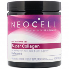 Супер Коллаген, Тип 1 и 3, Collagen, Neocell, 6000 мг, 198 г