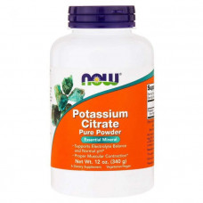 Калий цитрат, Potassium Citrate, Now Foods, 340 г