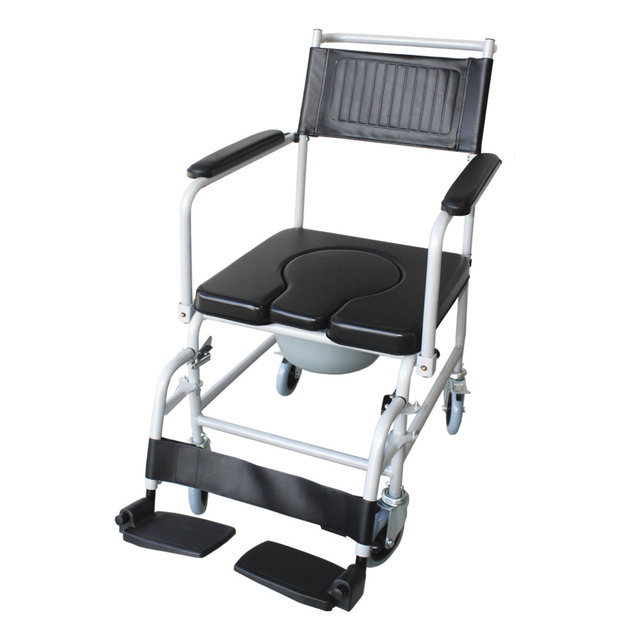Крісло-каталка з санітарним обладнанням Рідні Care RD-CARE-T05